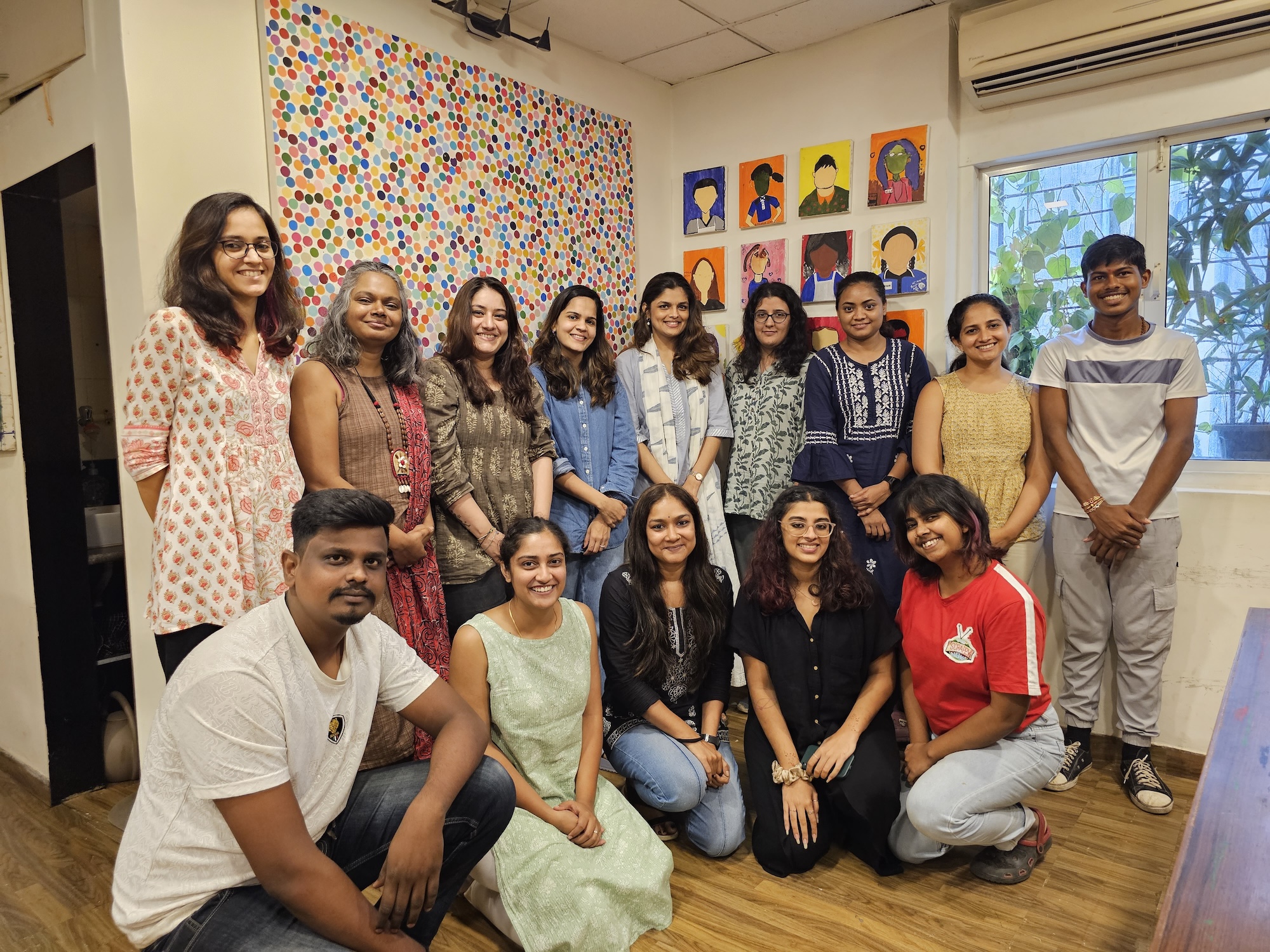 Saturday Art Class: a team of individuals with diverse backgrounds of expertise
