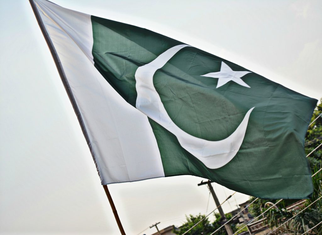 Pakistani flag. Source: Pixabay.