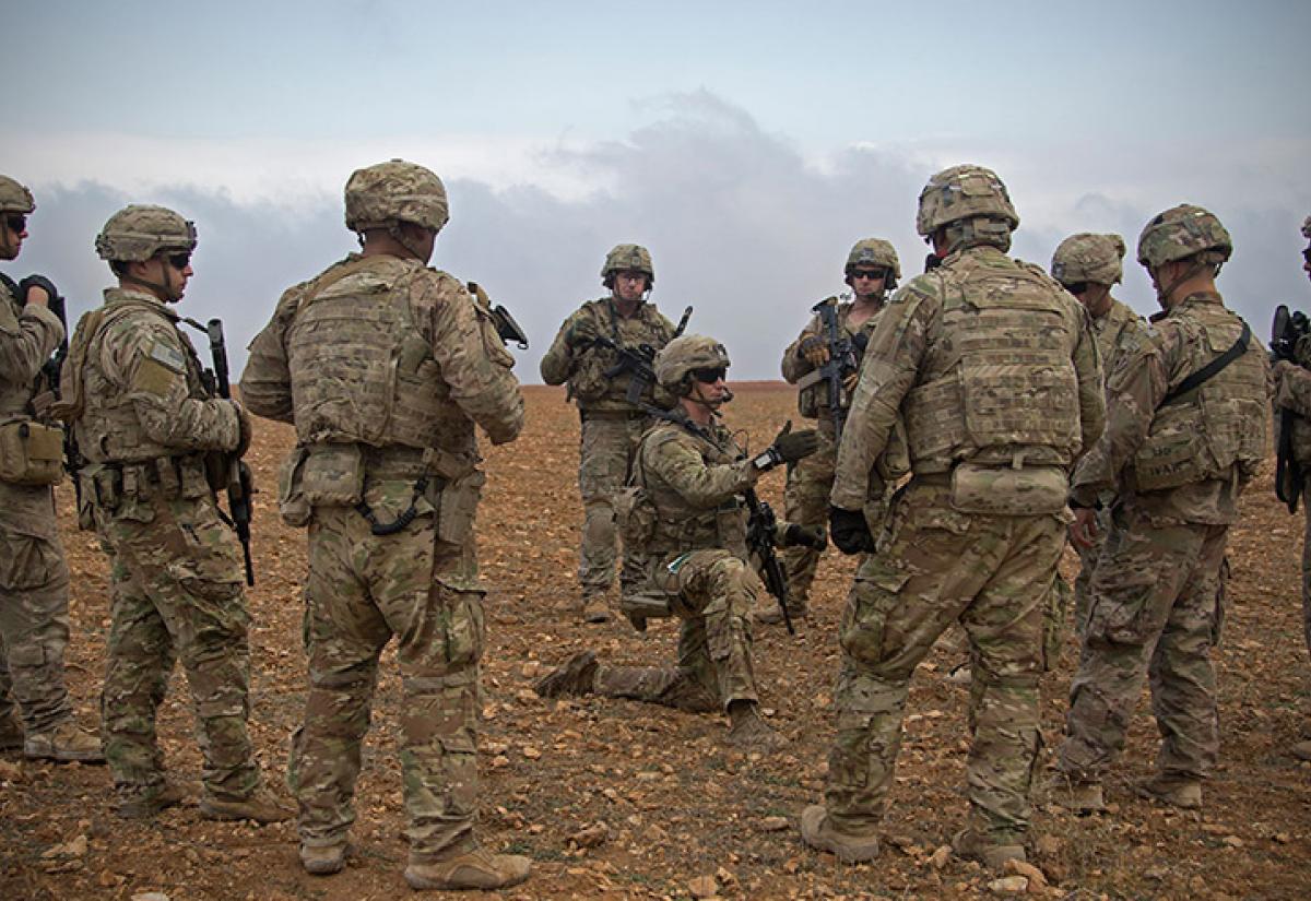 U.S. soldiers in Syria